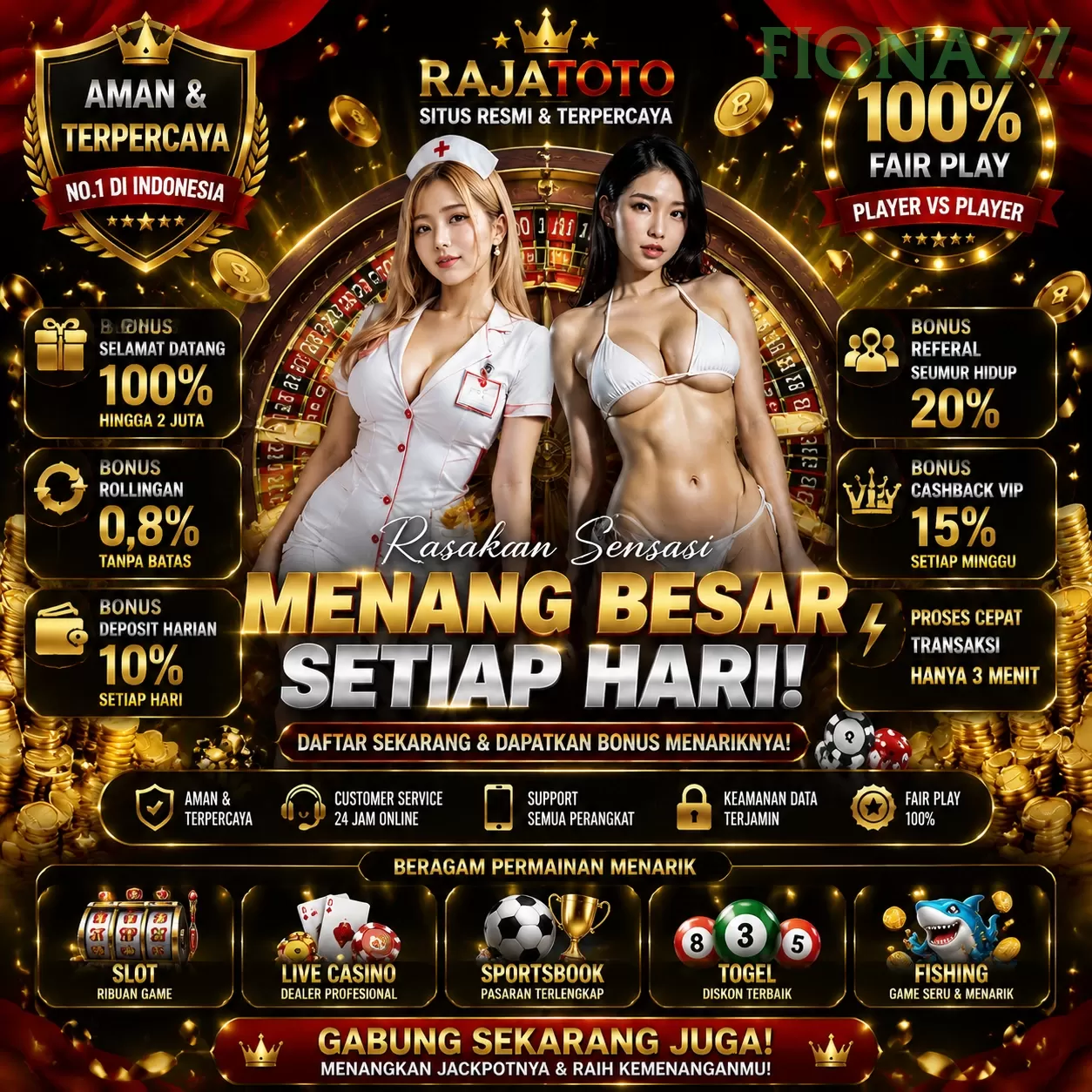 Slot Gacor idfiona77 Setiap Hari